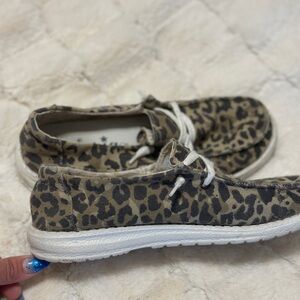 Leopard Print Casual Shoes